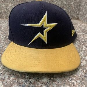 New Era Houston Astros NBL Cooperstown Collection Fitted Hat Cap!